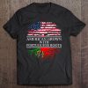 Portuguese Roots, American Grown, Flag Of Portugal Tee