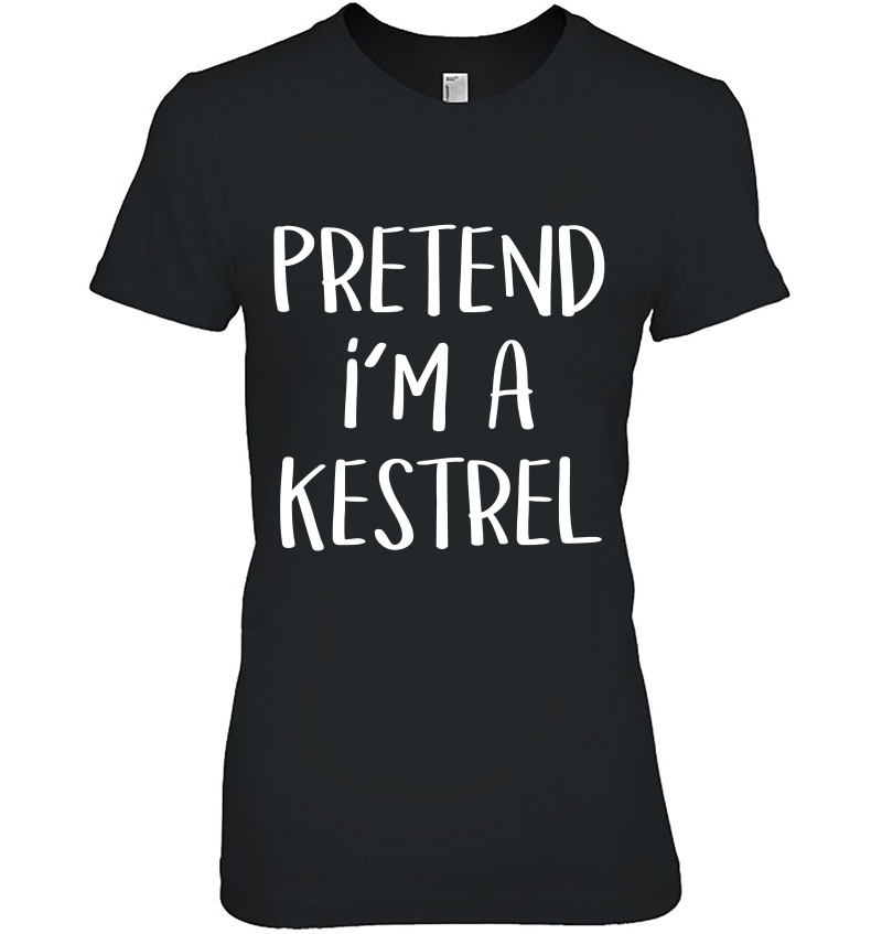 Pretend I'm A Kestrel Bird Costume Funny Halloween Party Hoodie