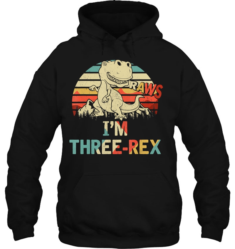 Raws I'm Three-Rex 3Rd Birthday Boy Kid Dinosaur Mugs