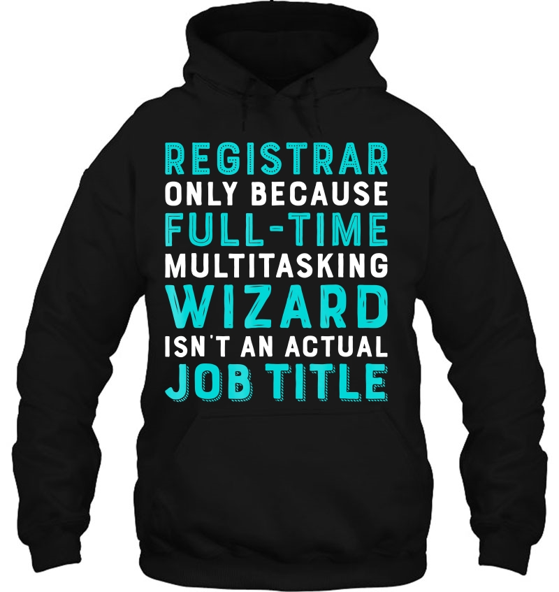 Registrar Only Because Wizard Isn't An Actual Job Mugs