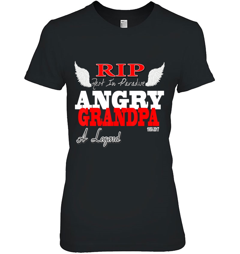 Rip Angry Grandpa A Legend Hoodie