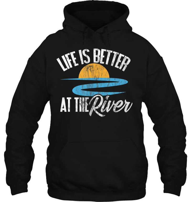 River Floating Quote Life Is Better At The River Camping Mugs