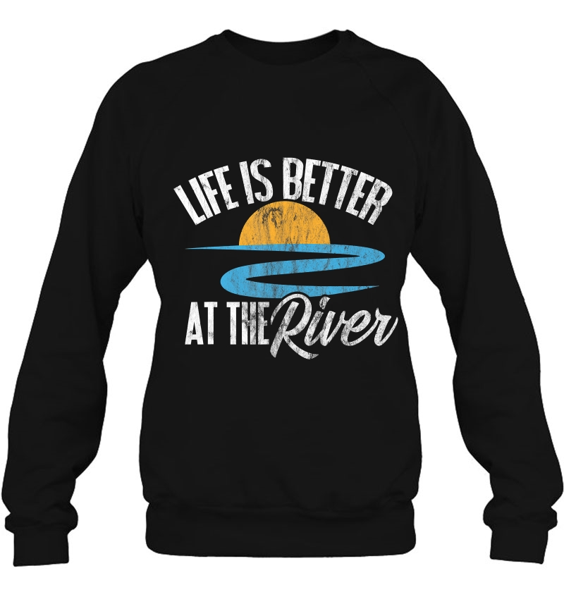 River Floating Quote Life Is Better At The River Camping Mugs