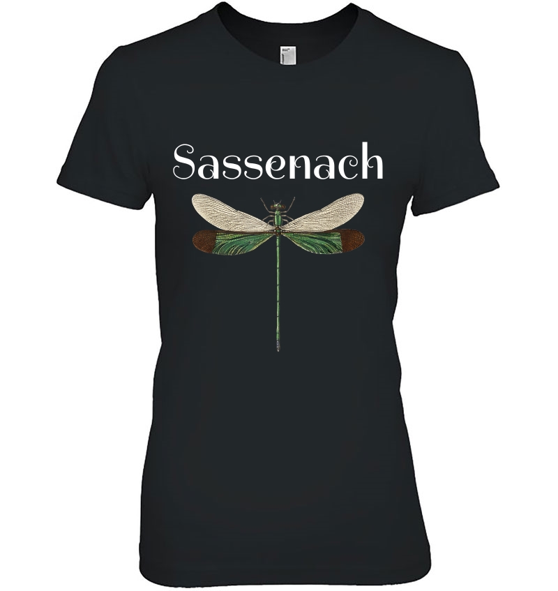 Sassenach Dragonfly Outlander Awesome Gifts Ladies Tee