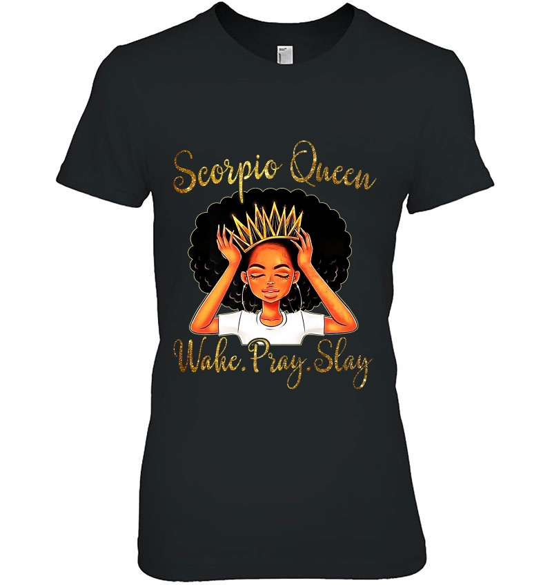 Scorpio Queens Are Born In October 23 - November 21 Premium Hoodie