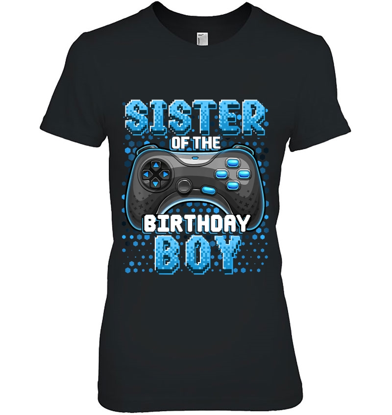 Sister Of The Birthday Boy Matching Video Game Birthday Hoodie