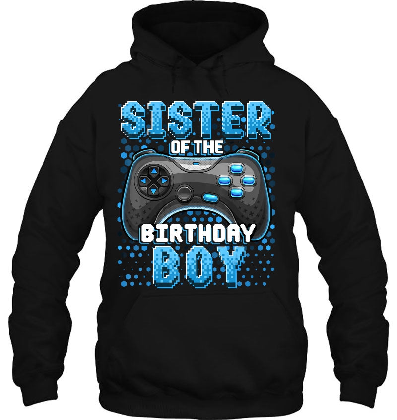 Sister Of The Birthday Boy Matching Video Game Birthday Mugs