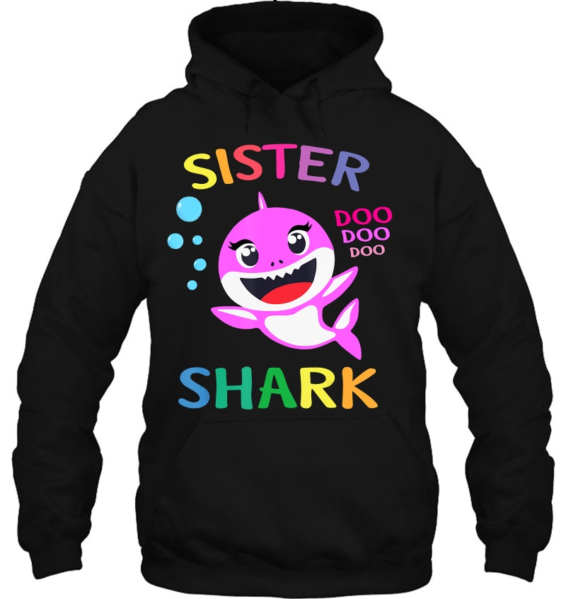 Sister Shark Gift Cute Shark Baby Design Family Set Doo Doo Mugs