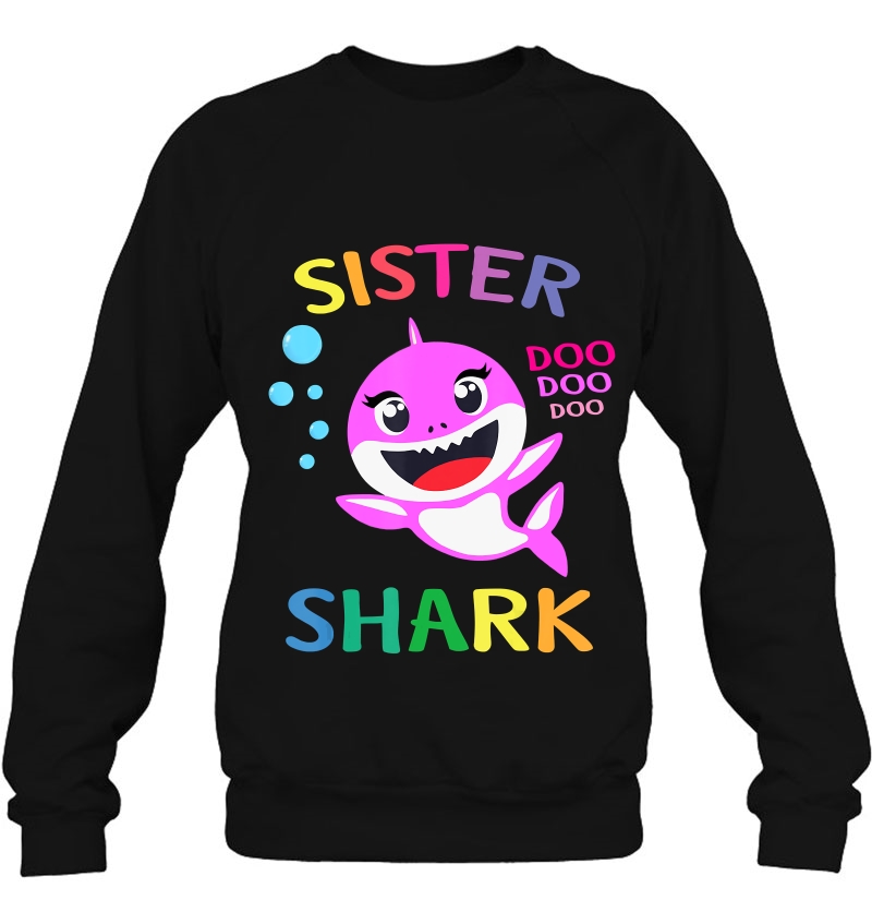 Sister Shark Gift Cute Shark Baby Design Family Set Doo Doo Mugs