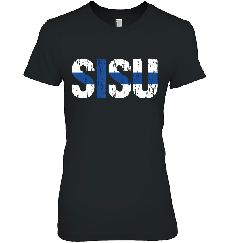 Sisu Finnish Flag Finland Suomi Gift Tee Hoodie