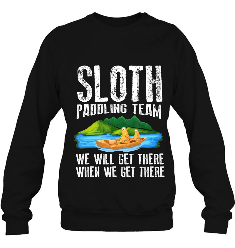 Sloth Paddling Team For Kayak And Canoe Lover Mugs