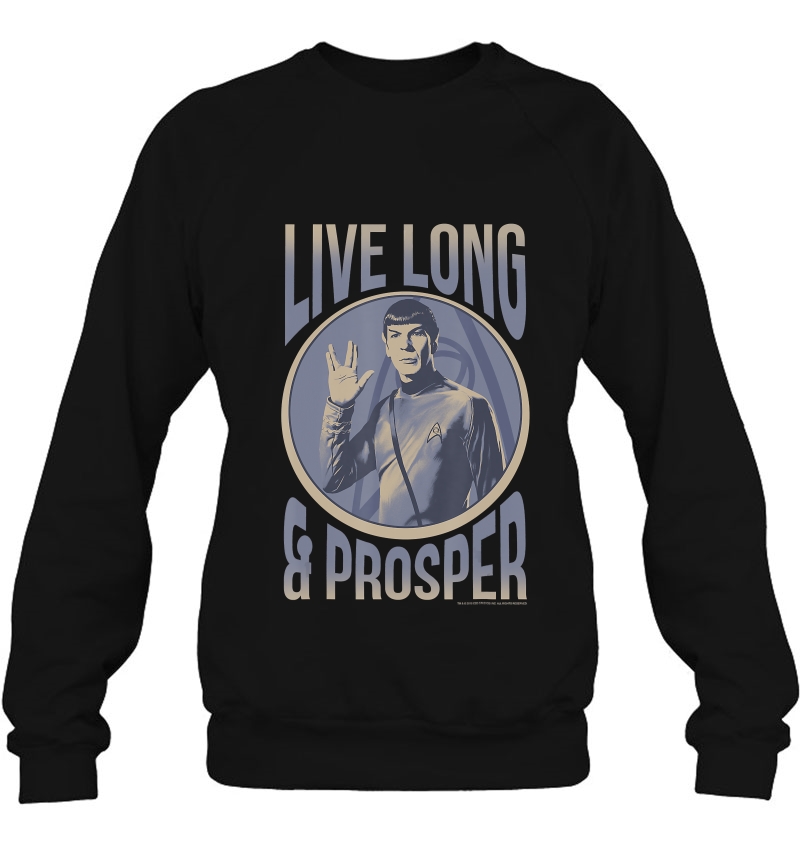 Star Trek Original Series Spock Prosper Graphic Sweatshirt