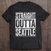 Straight Outta Seattle Washington Gif Tee