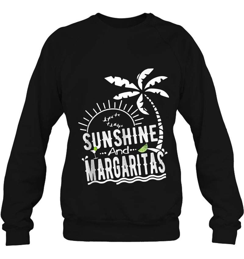 Sunshine And Margaritas Summer Vacation Beach Tank Top Mugs