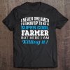 Super Cool Farmer Funny Gift Tee