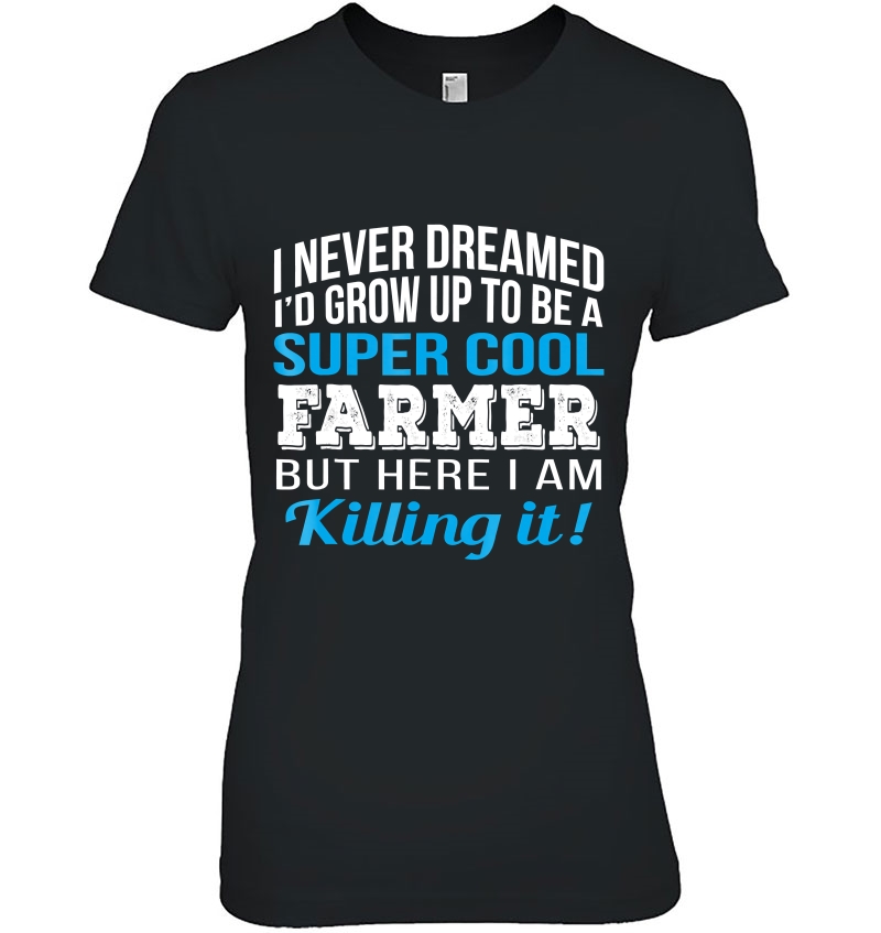 Super Cool Farmer Funny Gift Hoodie