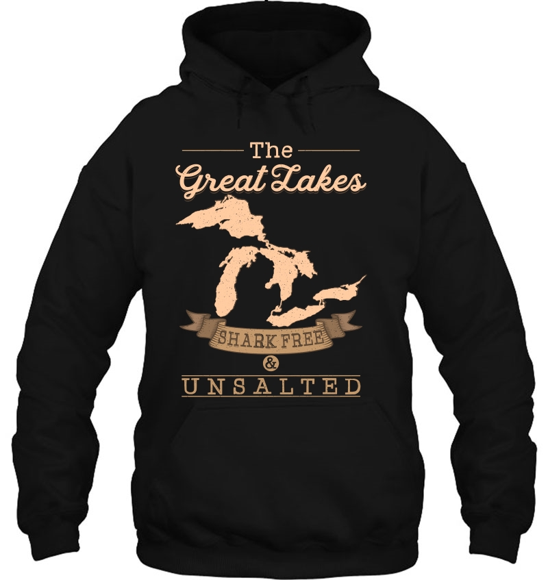 The Great Lakes Shark Free Unsalted Michigan Gift Mugs