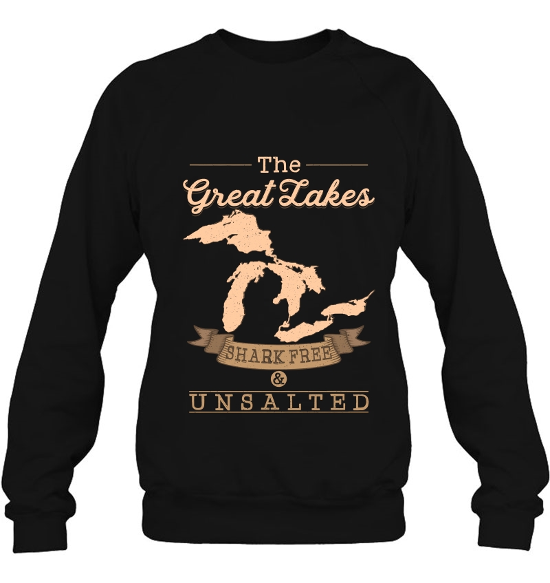 The Great Lakes Shark Free Unsalted Michigan Gift Mugs