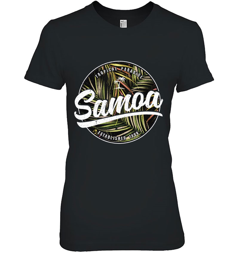 Tropical Palms Samoa - Samoan Hoodie