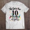 10Th Birthday Gifts Shirt This Girl Is Now 10 Double Digits Tee