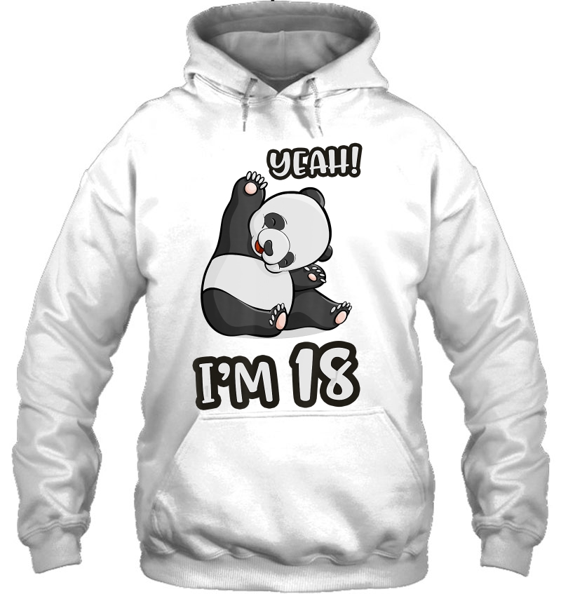 18Th Birthday Panda Yeah I'm 18 Years Old Girl Gift Mugs