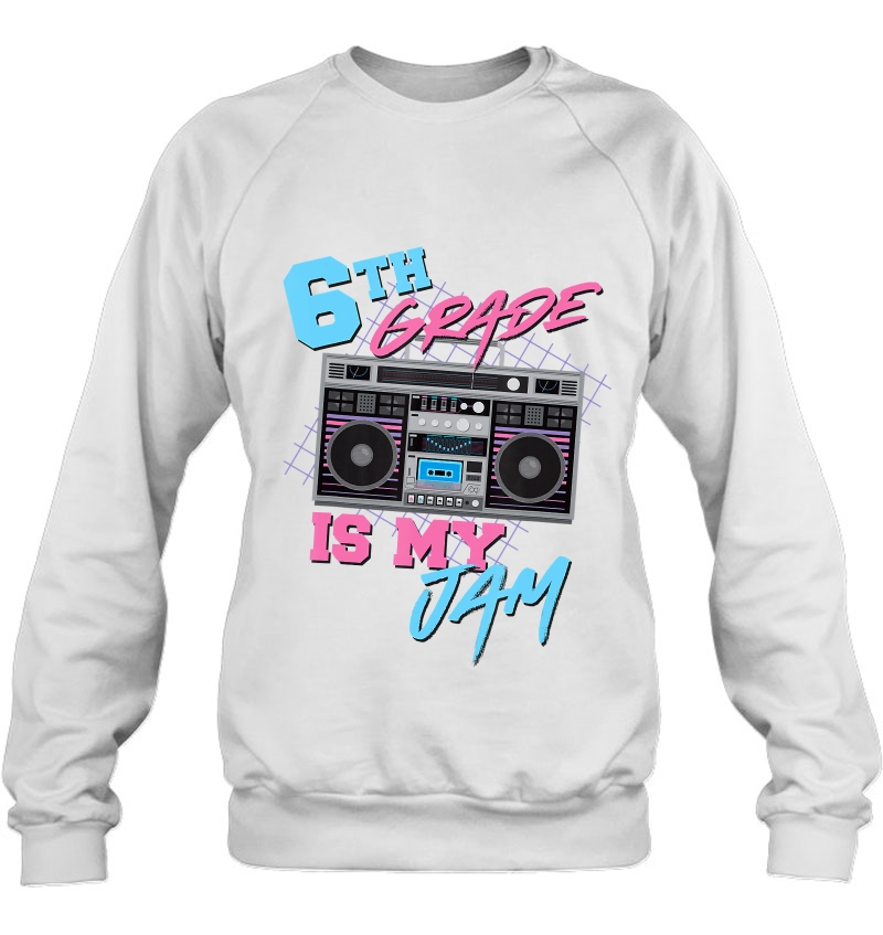 6Th Grade Is My Jam - Vintage 80S Boombox Teacher Student Mugs