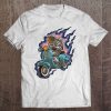 Astronaut Rides A Scooter - Bike Gift For Two-Wheeler Fans Tee