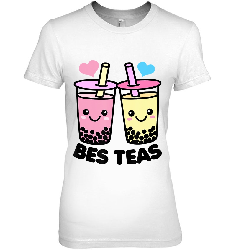 Bes Teas Cute Kawaii Boba Drinks Hoodie