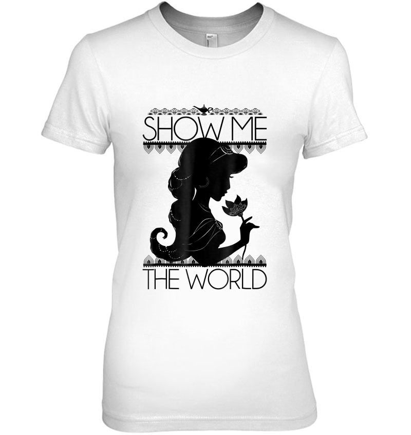 Aladdin Jasmine Show Me The World Silhouette Hoodie