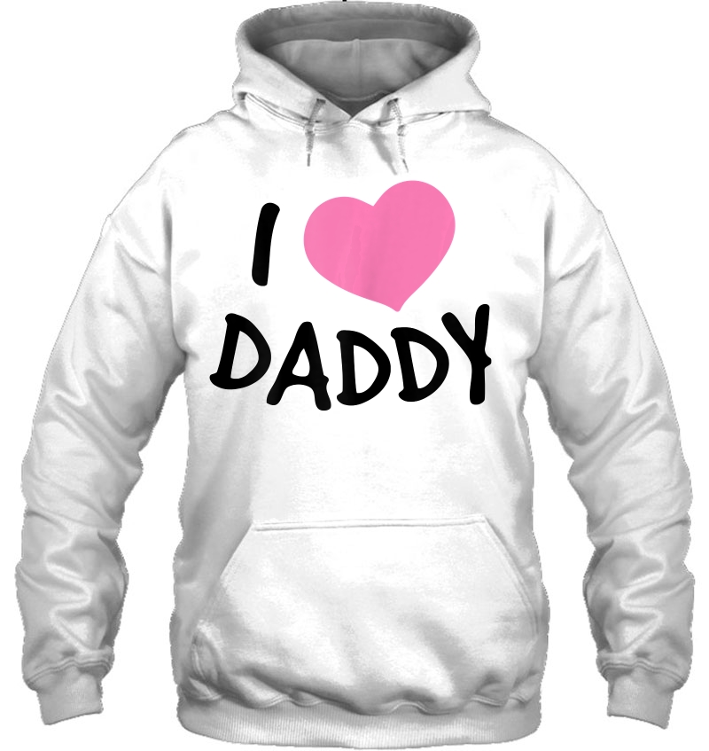 I Love (Heart) Daddy - Women's Sleep Shirt Mugs