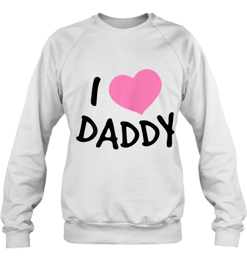 I Love (Heart) Daddy - Women's Sleep Shirt Mugs