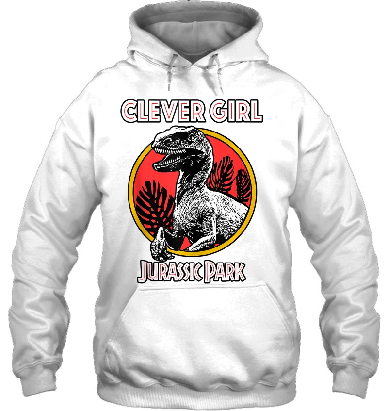 Jurassic Park Retro Raptor Clever Girl Tank Top Hoodie