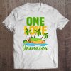 One Love Jamaica Gift Caribbean Vacation Reggae Tee Tee