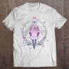 Pastel Goth Creepy Bird Skull - Moon Crystals Aesthetic Gift Tee