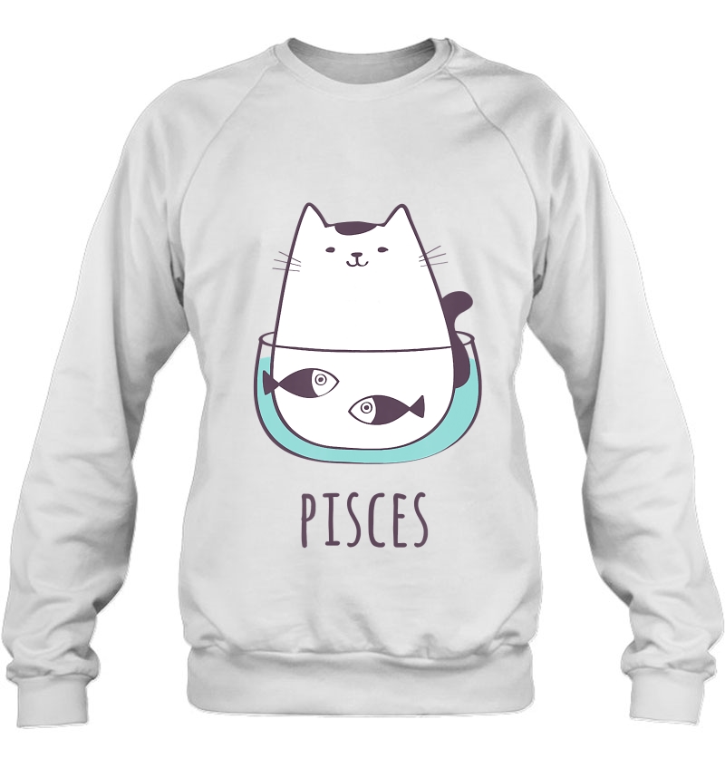 Pisces Star Sign Feline Design Cute, Funny Kitty Zodiac Cat Mugs