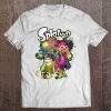 Splatoon Inkling Duo Paint Splatter Poster Tee