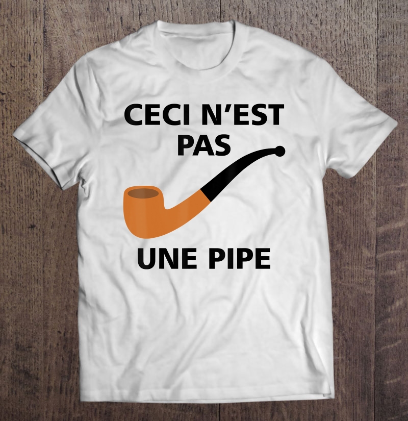 This Is Not A Pipe Rene Magritte Art Cool Shirt | TeeHerivar