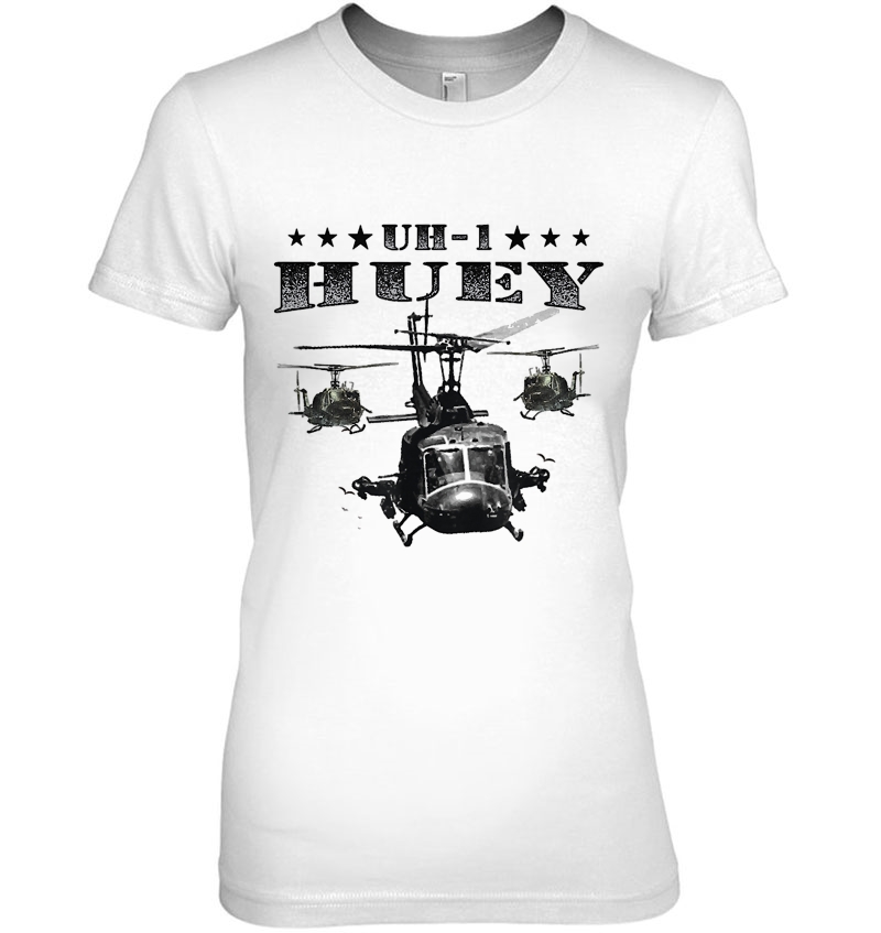 Uh-1 Huey Tee Shirt Huey Helicopter Pilot - Vietnam Hoodie