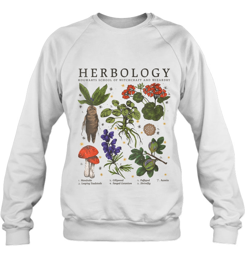 Womens Harry Potter Herbology Plants V-Neck Mugs