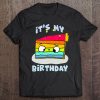 (Hey!) It's My Birthday Rainbow Cartoon Cake Tee