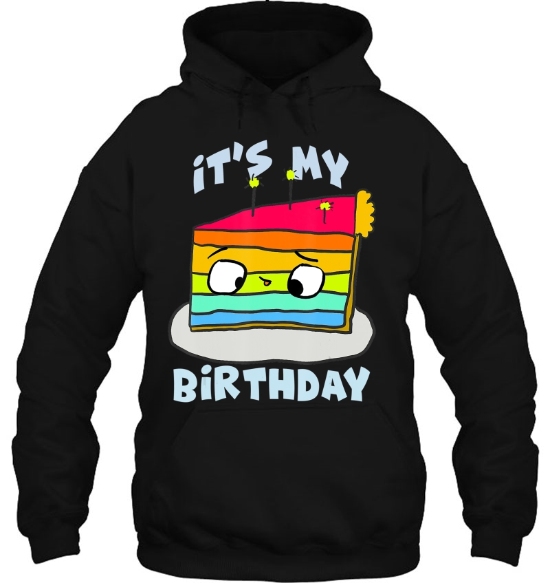 (Hey!) It's My Birthday Rainbow Cartoon Cake Mugs