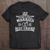 22Nd Wedding Anniversary For Husbandwife Tee