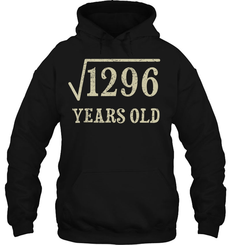 36 Years Old 36Th Birthday Gift Square Root Of 1296 Ver2 Mugs