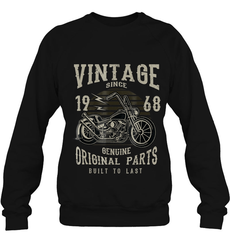 52Th Birthday 1968 Vintage Retro Motorcycle Chopper Tshirt Mugs