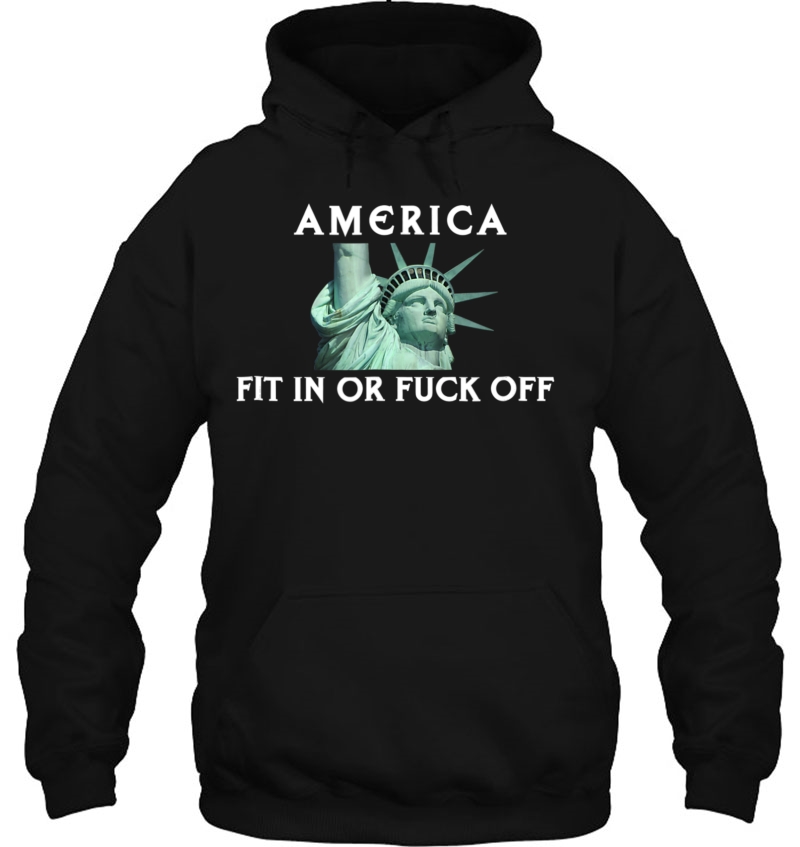 America Fit In Or Fuck Off Mugs