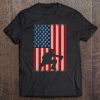 Baseball Catchers Gear American Flag Baseballin Tee