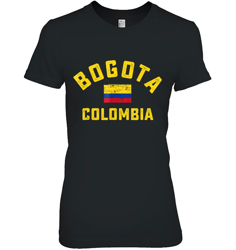 Bogota Colombia Flag Tshirt Hoodie