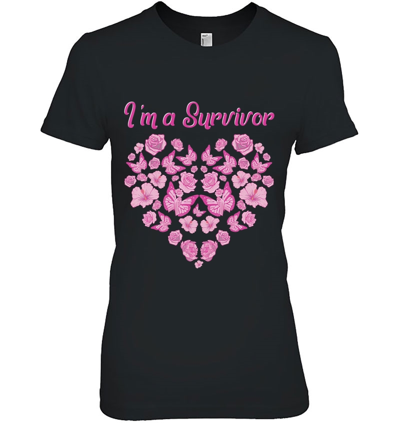 Breast Cancer Survivor Shirts For Women I'm A Survivor Gifts Hoodie