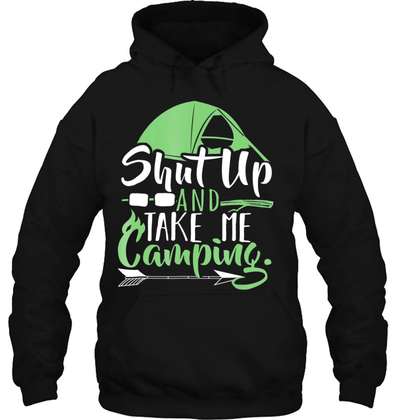 Camping Shirt Shut Up And Take Me Camping Mugs