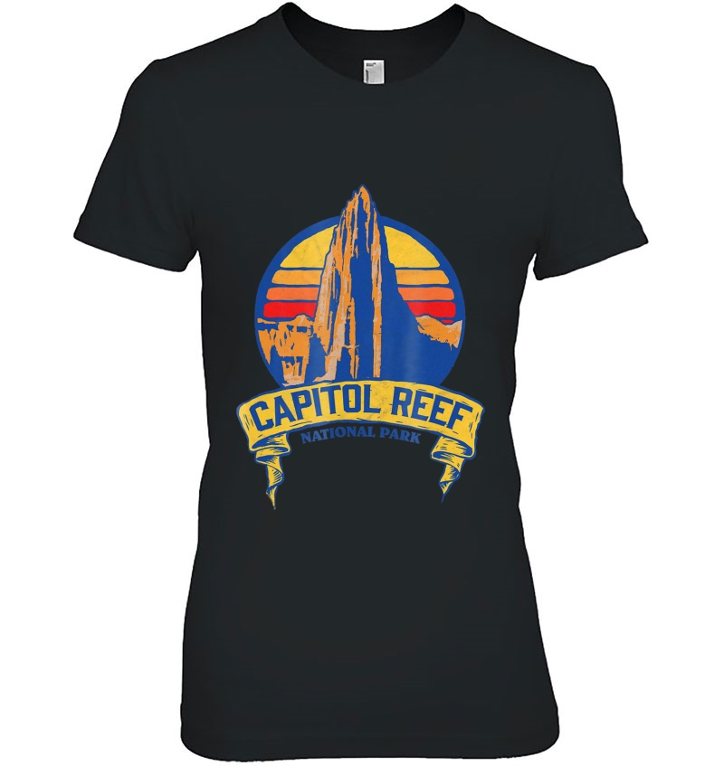 Capitol Reef Vintage Utah National Park Ladies Tee